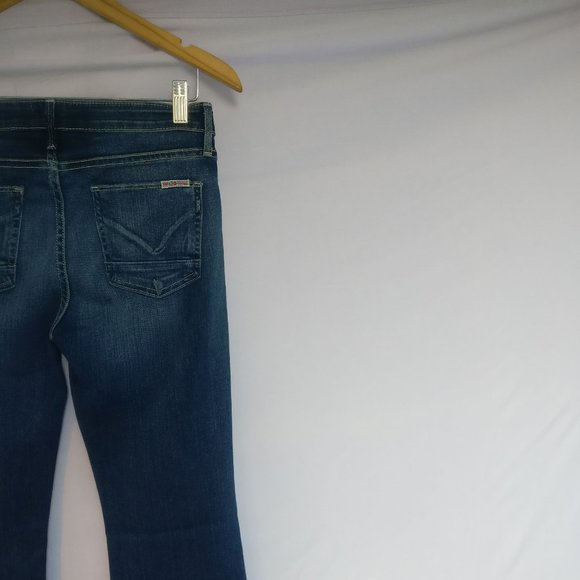 HUDSON Wideleg flared Jeans W27, tall inseam Long - Picture 3 of 5